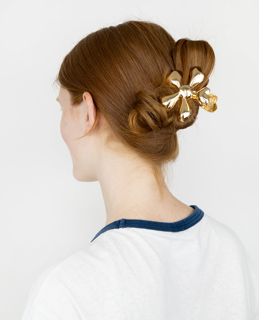 Flower  Clip Gold
