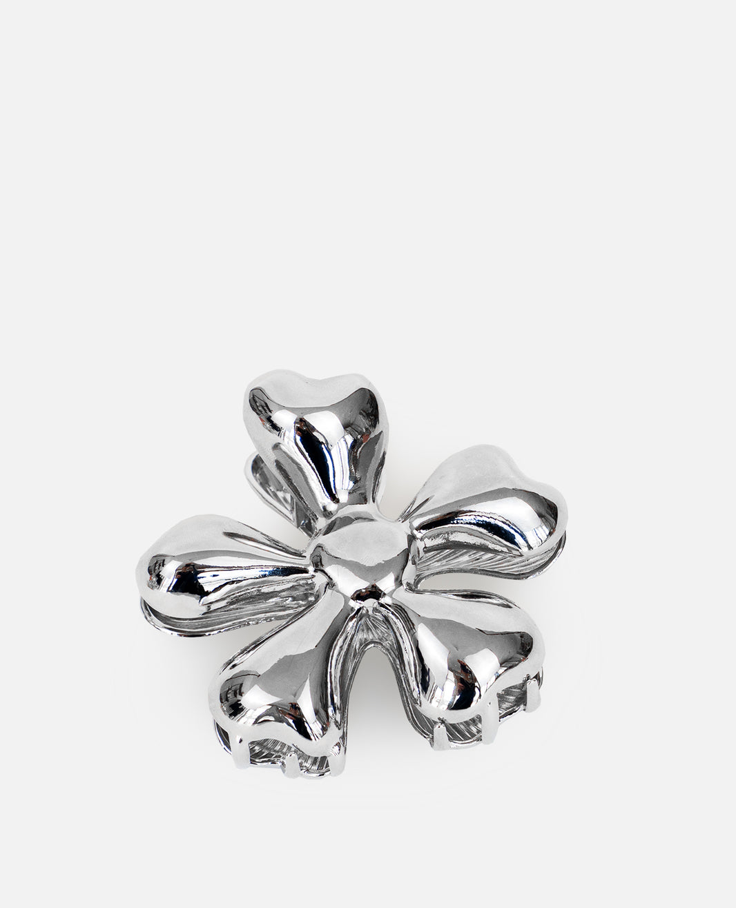 Flower Clip Silver